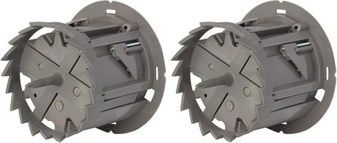 Southwire MSBST250 Smart, Shark Tooth Integrated Fixture and Ceiling Electrical Box w/Hole Saw, Supports 6 lb, Gray in Kuwait