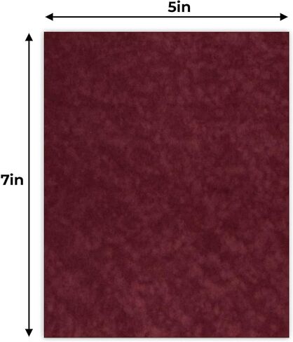 Countryarthouse Berry Suede Acid Free 5x7 لوحة دعم - لوحة حصيرة صور غير مقروءة - 1 ورقة in Kuwait