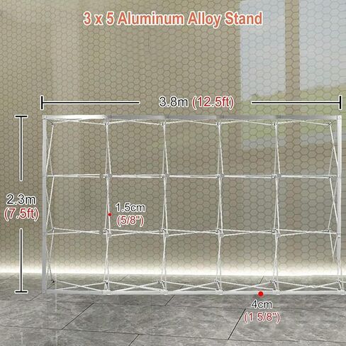 منبثقة معرض Backdrop Backdrop Booth Trade Show ، Fortable X Frame Banner Stand ، Background Procession Stand for Wedding ، Ovents in Kuwait
