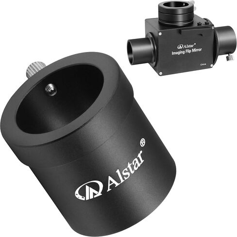 Alstar 1.25 inch Astrophotography Flip Mirror - Bundle with - 1.25 inch to 0.965 inch Adapter in Saudi Arabia