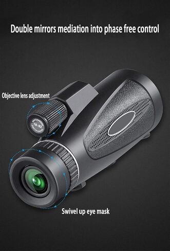 High-Magnification Adult Telescope - 18x62 Binoculars with Multilayer Coating for Hiking, Climbing, and Camping in Saudi Arabia