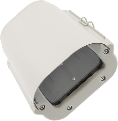 Mikikit Outdoor Security Camera Cover Heavy Duty Weatherproof Aluminum Alloy Protective Shield with Viewing Window for Monitor Cameras in Saudi Arabia