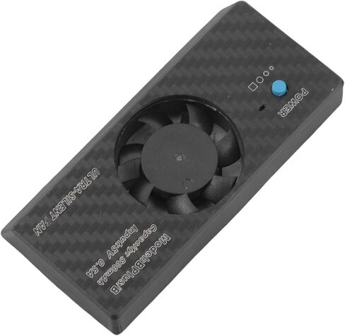 Pilipane Camera Cooling Fan ABS Silent Type C Rechargeable Portable Live Broadcast Camera Cooler Fan for A7M3 A7M4 A6400 A6000 A7RIII Flip Screen Camera in Saudi Arabia