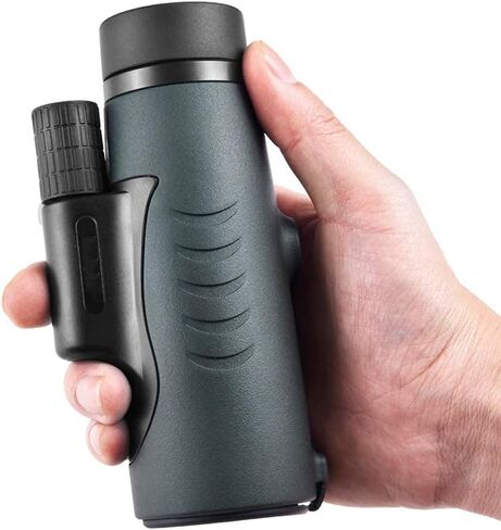10 × 42 تلسكوب أحادي الطاقة عالي الطاقة وحيد مع الرؤية الليلية المحمولة BAK4 PRISM FMC Monocular مع محول الهواتف الذكية وترايبود لمشاهدة الطيور الحفلات الموسيقية المسرحية in Saudi Arabia