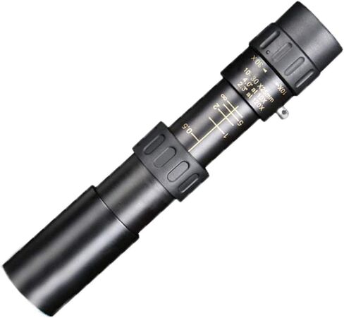 High Power Telescope Monocular 10-30X25 Zoom Monocular Binoculars with Smartphone Clip & Tripod for Birdwatching Camping Seeing in Saudi Arabia