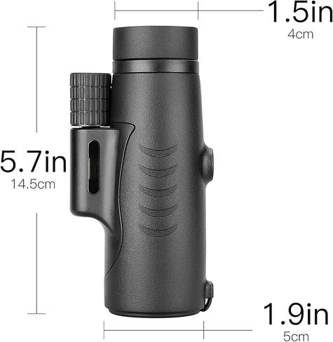 8 × 42 تلسكوب أحادي الوضوح عالي الوضوح أحادي الماء مع حزام يدوي لمشاهدة الطيور لعبة المشي لمسافات طويلة لعبة التخييم رؤية التلسكوب in Kuwait