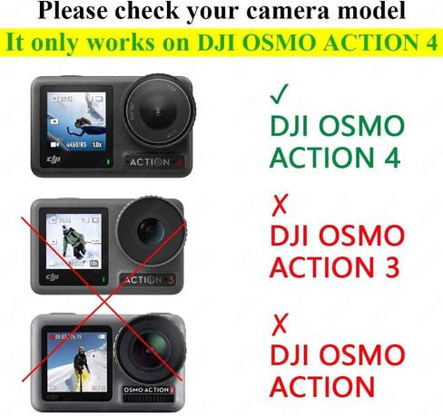 Screen Protector for DJI OSMO Action 4 Camera, 0.3mm 9H Hardness Tempered Glass Protector, Anti-Scrach Anti-Fingerprint Anti-Bubble [3 Pieces] in Saudi Arabia