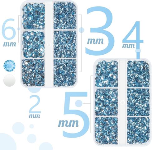 qiipii Emerald Green Resin Crystal Rhinestones for Bedazzling Crafting 2mm-6mm Dark Green Flatback Stones Diamonds Crystals Gems Bling Bedazzler Kit Charms for Nails Art Face Eyes Makeup Beauty Decor in Kuwait