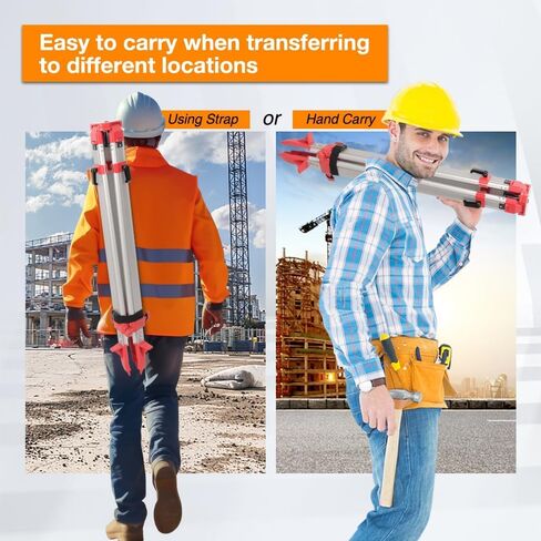 Professional Surveying Tripod, Heavy-Duty Aluminum Construction, Quick-Clamp System in Saudi Arabia