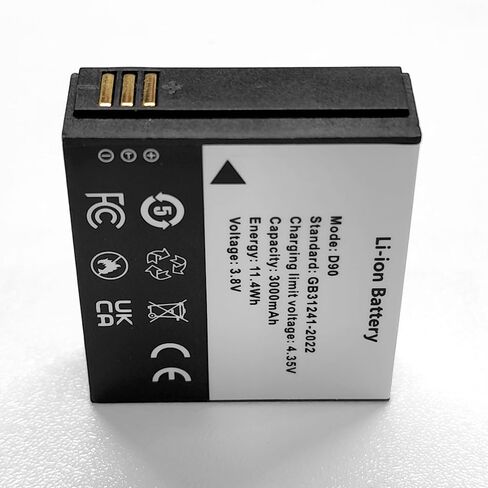 بطارية Banflower D90 قابلة للشحن 3.8V 3000MAH كاميرا مناسبة مع الحماية الحالية in Kuwait