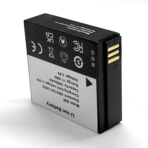 بطارية Banflower D90 قابلة للشحن 3.8V 3000MAH كاميرا مناسبة مع الحماية الحالية in Kuwait