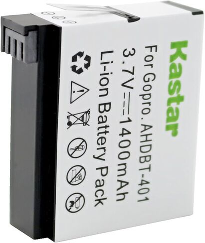 Kastar Battery (2-Pack) for GoPro HERO4 and GoPro AHDBT-401, AHBBP-401 Sport Cameras in Saudi Arabia