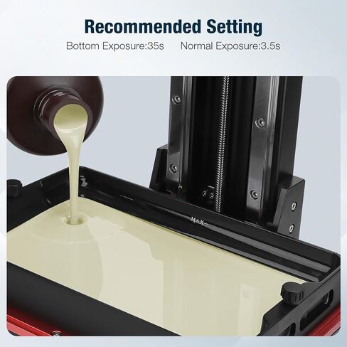 راتينج الطابعة ثلاثية الأبعاد القياسية المُحدثة من ELEGOO، راتنج المعالجة بالأشعة فوق البنفسجية 405 نانومتر 2.0 لطباعة LCD/DLP ثلاثية الأبعاد، رمادي 1000 جرام in Kuwait