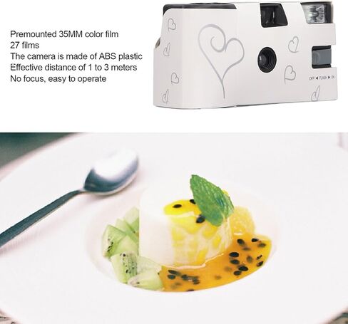 Disposable Film Camera, Single Use Camera with Flash, Retro Film Camera for Anniversary Concert Travel Camp Party Supply in Saudi Arabia