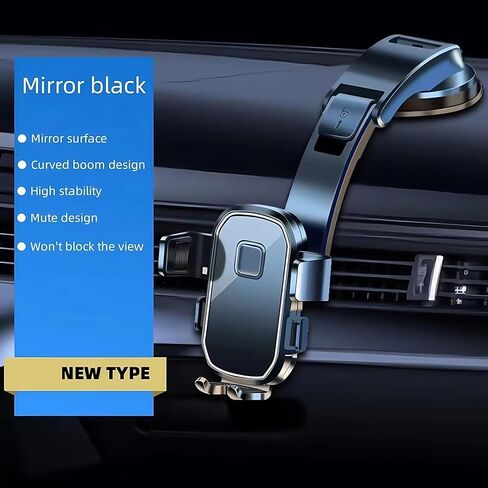 Car Phone Mount Holder for Toyota Wigo Facelift 2020,Dashboard Windshield Phone Holder Strongest Suction Cup 360° Adjustable Hands Free Anti-Drop Cell Phone Holder in Saudi Arabia