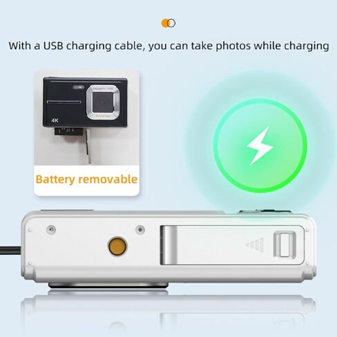 كاميرا ZOPSC الرقمية ، كاميرا الفيديو VLOGGONG 48MP للتصوير الفوتوغرافي ، التصغير الرقمي 5x ، شاشة 2.4 بوصة ، نقطة ضبط تلقائية التلقائي AF وتصوير كاميرا صغيرة للمبتدئين المراهقين. (سيلفر رمادي) in Kuwait
