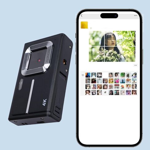 كاميرا ZOPSC الرقمية ، كاميرا الفيديو VLOGGONG 48MP للتصوير الفوتوغرافي ، التصغير الرقمي 5x ، شاشة 2.4 بوصة ، نقطة ضبط تلقائية التلقائي AF وتصوير كاميرا صغيرة للمبتدئين المراهقين. (سيلفر رمادي) in Kuwait