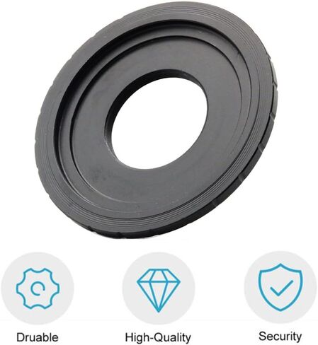 حلقة محول العدسة C-Nik F للعدسات C Mount و Nikon F AI Mount Camera D4S D3X D3X D800 D700 D7100 D5000 Metal Lens Adapter Ring Ring Must in Kuwait