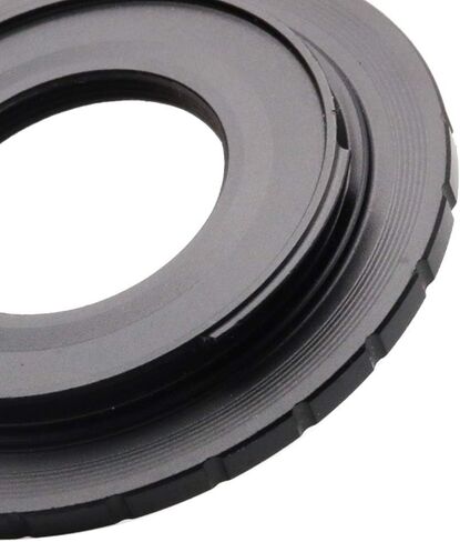 حلقة محول العدسة C-Nik F للعدسات C Mount و Nikon F AI Mount Camera D4S D3X D3X D800 D700 D7100 D5000 Metal Lens Adapter Ring Ring Must in Kuwait