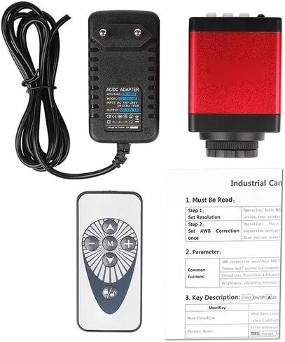 Kit Microscope Accessories Kit 13MP مجهر أحادي الكاميرا الرقمية 130X 180X عدسة قابلة للتعديل 56 شرائح مجهر مصباح LED (اللون: مجموعة عدسة 180X) in Saudi Arabia
