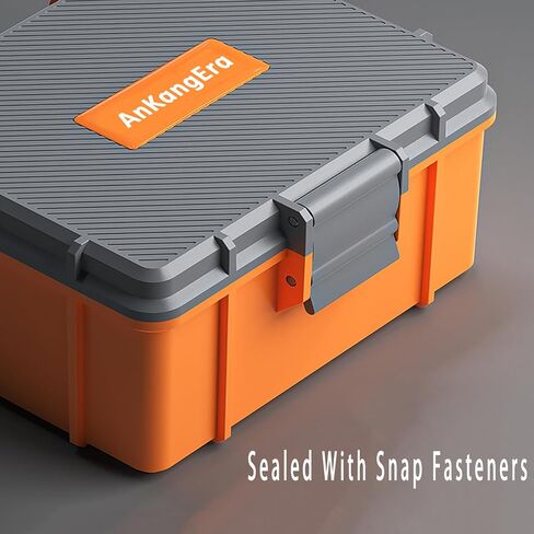 Action 5 Pro Pro Hard Shell Storage Box لـ DJI Osmo Action 5 Pro/4/3 مربع تخزين وقائي مقاوم للماء مع حشو رغوة و 3 فتحات microSD لـ DJI Action 5 Pro Case Osmo 4 Accessories 4. in Saudi Arabia