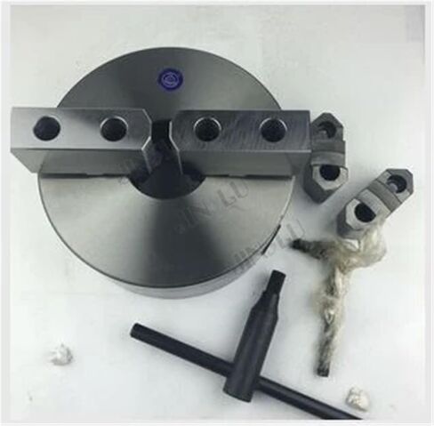 K10-200F K10 200mm 2 Jaws Lathe Chuck with Sort Jaws in Saudi Arabia