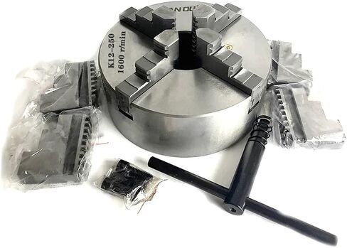 K12-250 Four Four Jaws Conferning Chuck 250mm Tools Collet Collet Chuck in Saudi Arabia