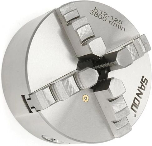 K12-125 4 Jaws Self-Centering Lathe Chucks Manual Chuck in Saudi Arabia