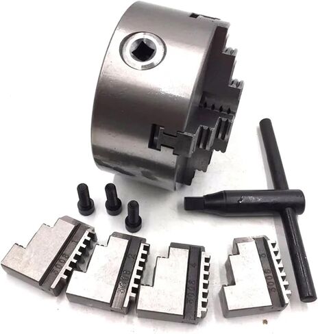 K12-125 4 Jaws Self-Centering Lathe Chucks Manual Chuck in Saudi Arabia