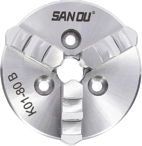 مخرطة تشاك K01-80B 80mm 3 "3 الفك يدوي ميني المركز الذاتي تشاك سانو in Saudi Arabia