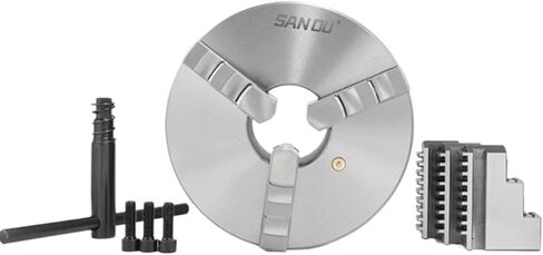 160mm Lathe Chuck SANOU Metal Lathe Chuck K11-160 Lathe Self-Centering 3 Jaw Chuck Scroll Chuck in Saudi Arabia
