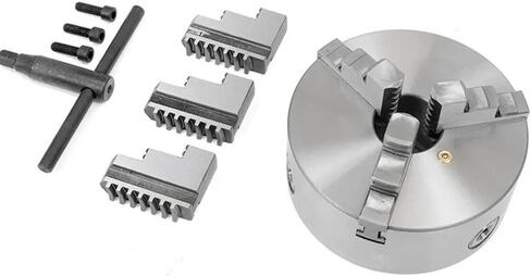 160mm Lathe Chuck SANOU Metal Lathe Chuck K11-160 Lathe Self-Centering 3 Jaw Chuck Scroll Chuck in Saudi Arabia