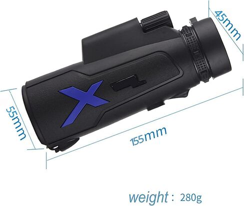 أحدث 12x50 تلسكوب أحادي HD Zoom Monocular أحادي مع حامل الهواتف الذكية و Tripod BAK4 PRISM لمشاهدة الطيور المشي لمسافات طويلة. in Saudi Arabia