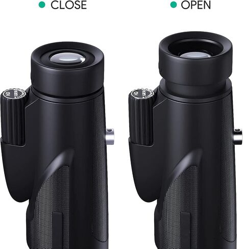 12X50 Monocular Telescope High Power Waterproof Monocular Telescope with Smartphone Adapter Tripod Holder BAK4 Prism Monocular for Adults Kids Bird Watching Hiking Camping in Saudi Arabia