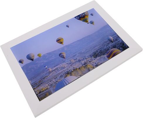 Tbest Digital Picture Frame 10inch HD Electronic Photo with High Brightness Slideshow for Living Room Bedroom Desk ABS Material 1280x800 Resolution (Black) in Saudi Arabia
