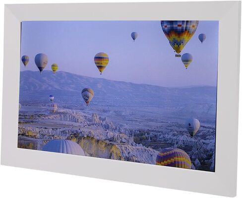 Tbest Digital Picture Frame 10inch HD Electronic Photo with High Brightness Slideshow for Living Room Bedroom Desk ABS Material 1280x800 Resolution (Black) in Saudi Arabia