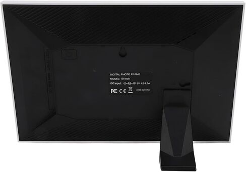 Tbest Digital Picture Frame 10inch HD Electronic Photo with High Brightness Slideshow for Living Room Bedroom Desk ABS Material 1280x800 Resolution (Black) in Saudi Arabia