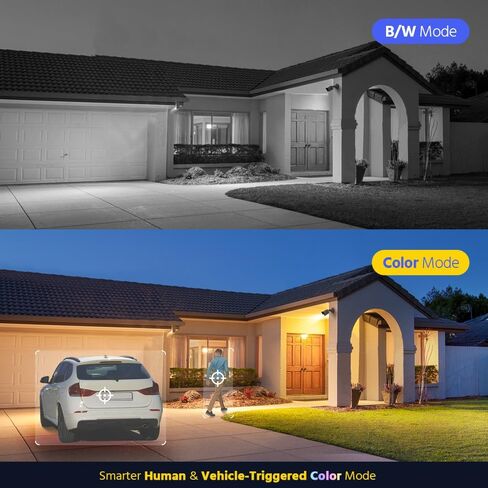 Annke 4 Pack Add-on 3K Super HD Smart Dual Dual Light Light Vision Security Camera ، 4-in-1 CCTV كاميرا مراقبة مع ميكروفون مدمج ، IP67 مقاومة للطقس للاستخدام الداخلي في الهواء الطلق ، التثبيت السهل in Kuwait