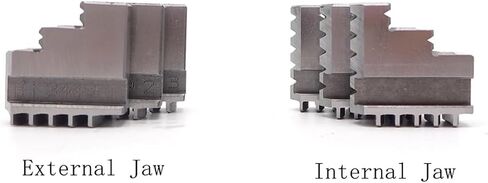 Chuck Three Jaws K11-80 K11 80mm 3 '' Chuck internal أو External jaw Universal Three-Jaw Chuck 5 مخرطة ميكانيكية للأسنان (الفكين الداخليين) in Saudi Arabia