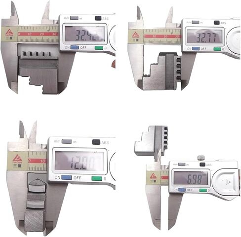 Chuck Three Jaws K11-80 K11 80mm 3 '' Chuck internal أو External jaw Universal Three-Jaw Chuck 5 مخرطة ميكانيكية للأسنان (الفكين الداخليين) in Saudi Arabia