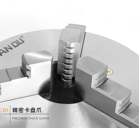 K11-160 6"inch Self-centering 3 Jaw Lathe Chuck With Two Sets Of Jaws Semi-steel Grinding Machine in Saudi Arabia