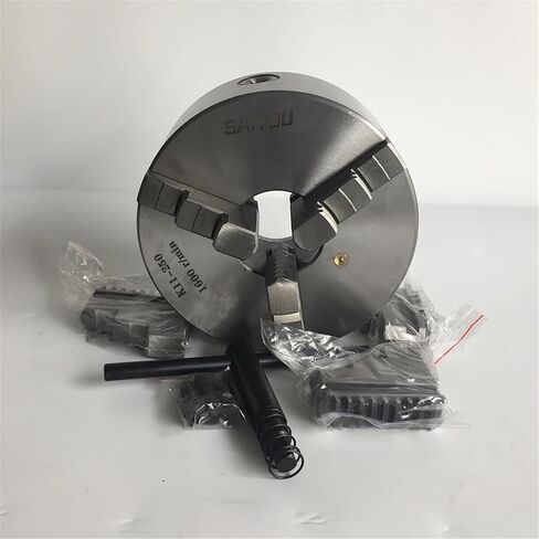 Lathe Chuck 250mm Manual Metal Chuck K11-250 Precision 3 Jaw Self-Centering Chuck Scroll Chuck(K11-250) in Kuwait