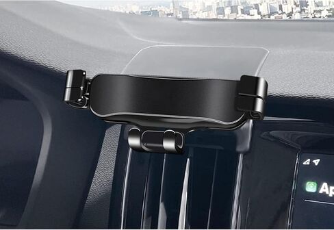 Car Phone Mount for Volvo S60 2022, 360° Rotation Adjustable Holder, Secure Grip, Easy One Hand Use, Hands Free for Safe Driving, Durable Everyday Design,C Red in Saudi Arabia