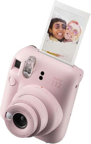 Fujifilm Instax Mini 12 Camera Camera Backle Blossom Pink with Form Film 40 ورقة صور مع علبة الكاميرا وملحقات هدية مثالية للأطفال ، فتاة في سن المراهقة والكبار in Kuwait