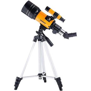Astronomical Telescope,300mm Focal Length 70mm Aperture Refractor Monocular Telescope 175X Lens with Tripod Moon Filter Stargazing in Saudi Arabia