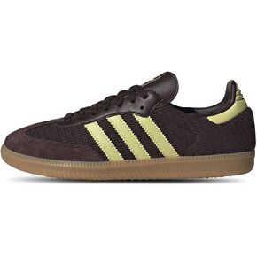 Adidas Women's Shabrn/Powyel/Gum3 Samba Og W Shadow Brownpowder Yellow/Gum 3 10.5 US in Kuwait