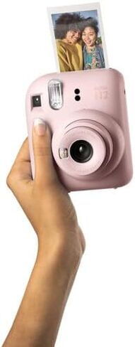 FUJIFILM INSTAX MINI 12 Film Camera Blossom Pink with Fuji Value Pack Instant Film - 60 Photo Sheets with Camera Case and Accessories Ideal Gift for Kids, Teenage Girl & Adults in Saudi Arabia