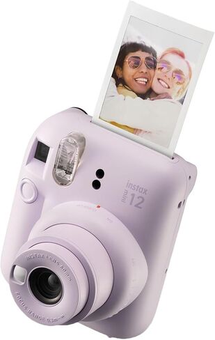 FUJIFILM INSTAX MINI 12 Film Camera Lilac Purple Bundle with Instant Film 40 Photo Sheets with Camera Case and Accessories Ideal Gift for Kids, Teenage Girl & Adults in Saudi Arabia