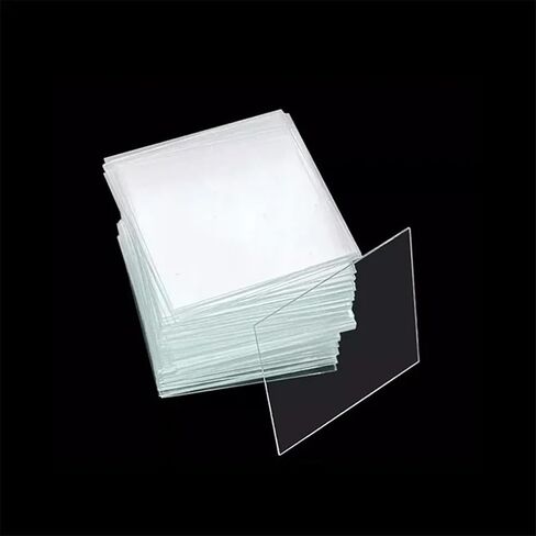 ZTBH Microscope Accessories Kit 500pcs Transparent Square Glass Slides Coverslips Coverslides Thickness 0.13-0.17mm for Microscope, 18x18 20x20 22x22 24x24mm Optional Microscope Slides(22X22MM) in Saudi Arabia