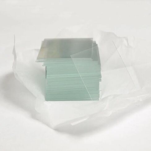 ZTBH Microscope Accessories Kit 500pcs Transparent Square Glass Slides Coverslips Coverslides Thickness 0.13-0.17mm for Microscope, 18x18 20x20 22x22 24x24mm Optional Microscope Slides(22X22MM) in Saudi Arabia